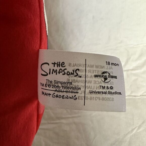 Simpsons Plush Lot 3 Groundskeeper Willy Krusty O’s Buzz Cola Universal Studios - Picture 10 of 10